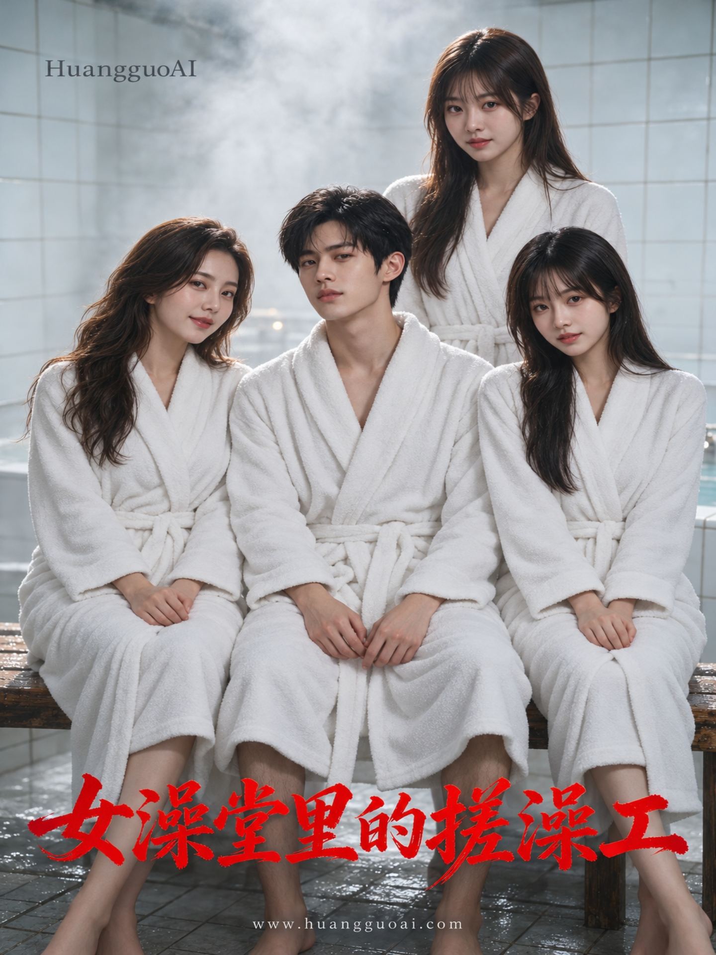 成人短剧：女澡堂里的搓澡工